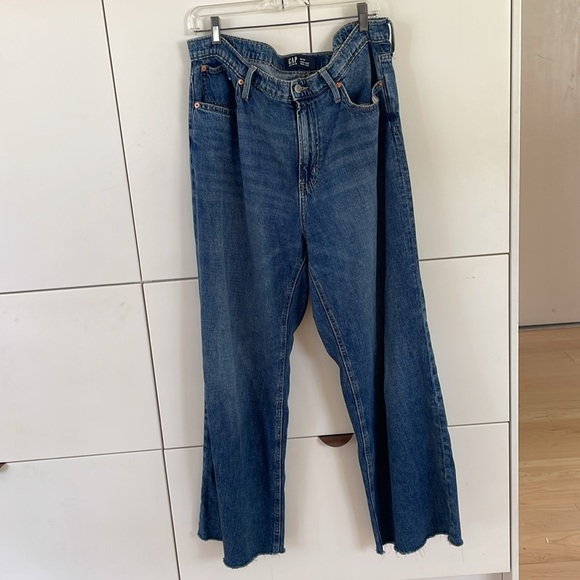 Gap High Rise Wide Leg Jeans - Picture 2 of 7